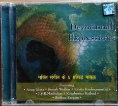 Anup Jalota, Suresh Wadkar, Kavita Krishnamurthi, J.S.R. Madhukar, Roopkumar Rathod, Sadhna Sargam - Devotional Expressions (CD)