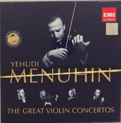 Yehudi Menuhin - The Great Violin Concertos (CD) (10)