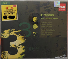 Claudio Arrau, David Oistrakh, Pierre Fournier, Carlo Maria Giulini, Otto Klemperer, Alceo Galliera - Brahms The Concerto Album (CD) (3)
