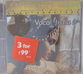 Ajoy Chakrabarty, Veena Sahasrabuddhe, Bhimsen Joshi, Manjiri Asnare-Kelkar, Rashid Khan, Kishori Amonkar, Pandit Jasraj, Sanjeev Chimmalgi, C. R. Vyas, Munna Shukla - Passage to India: Vocal India 2 (CD)