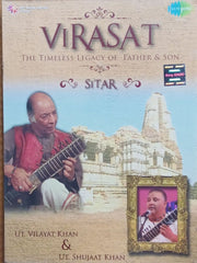 Ut. Vilayat Khan, Ut. Shujaat Khan - Virasat - The Timeless Legacy of Father & Son (CD) (2)