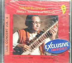 Pandit Nikhil Banerjee - Live Concert Vol. 4 (CD)