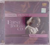 Pt. Jasraj - First Time on CD (CD)