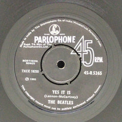 The Beatles - Yes It Is / Ticket to Ride (45-RPM)