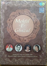 Ghulam Ali, Talat Aziz, Pankaj Udhas, Bhupinder Singh, Ahmed Hussain, Mohammed Hussain - Mehfil-E-Ghazal (CD) (3)