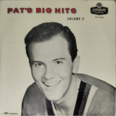 Pat Boone - Pat's Big Hits Volume 2 (Vinyl)