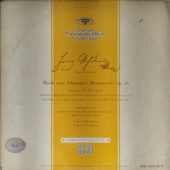 Franz Schubert - Musik zum Schauspiel "Rosamunde" Op. 26 (Vinyl)