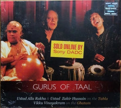 Alla Rakha, Zakir Hussain, Vikku Vinayakram - Gurus of Taal (CD) (2)