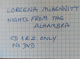 Loreena McKennitt - Nights from the Alhambra (CD) (2)