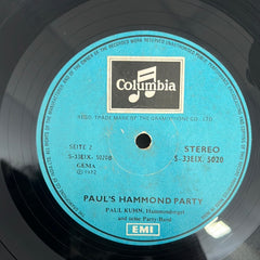 Paul Kuhn Und Seine Partyband - Paul's Hammond Party (Vinyl)