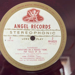 Tchaikovsky - Variations On A Rococo Theme For 'Cello, OP. 33 (Vinyl)