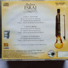 Ashish Bandopadhyaya - Rare Sound Of Esraj (CD)