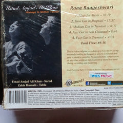 Amjad Ali Khan - Homage To Mother Teresa - Raga Raageshwari (CD)