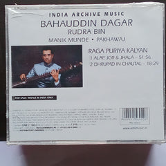 Bahauddin Dagar - Rudra Bin - India Archive Music (CD)