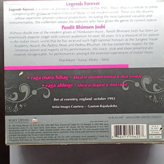 Bhimsen Joshi - Raga Maru Bihag, Raga Abhogi (CD)