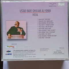 Bade Ghulam Ali Khan - Vocal (CD)