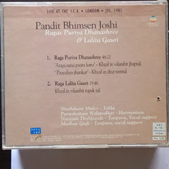 Bhimsen Joshi - Ragas Puriya Dhanashree & Lalita Gauri (CD)