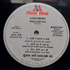 Ghulam Ali  - A Live Concert (Ghazals) (Vinyl)