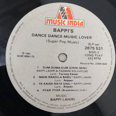 Bappi Lahiri & Padmini Kolhapure - Bappi's Dance Dance - Music Lover (Vinyl) (2)