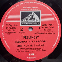 Shiv Kumar Sharma - Feelings (Vinyl)