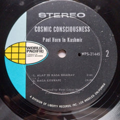 Paul Horn  - Cosmic Consciousness - Paul Horn In Kashmir (Vinyl)