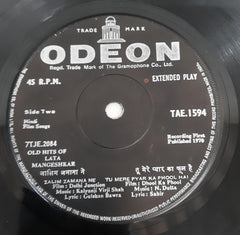 Lata Mangeshkar - Old Hits Of Lata Mangeshkar (45-RPM)