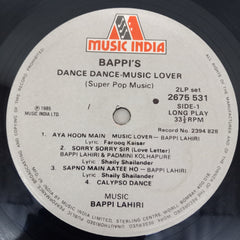 Bappi Lahiri & Padmini Kolhapure - Bappi's Dance Dance - Music Lover (Vinyl) (2)