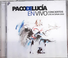Paco De Lucía -  En Vivo Conciertos Live in Spain 2010 (CD)
