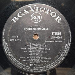 Jim Reeves With The Blue Boys (2) - Jim Reeves On Stage (Vinyl)