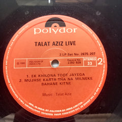 Talat Aziz  - Live (Vinyl)