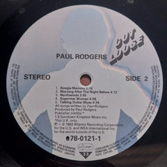Paul Rodgers  - Cut Loose (Vinyl)