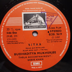 Budhaditya Mukherjee - Sitar (Vinyl)
