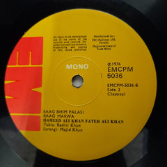 Hameed Ali Khan Fateh Ali Khan - Raag Bheem Palasi (Vinyl)