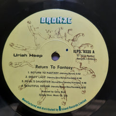 Uriah Heep - Return To Fantasy (Vinyl)