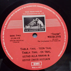 Ustad Alla Rakha* And Zakir Hussain - Percussion From India (Tabla In Solo And Duet) (Vinyl)