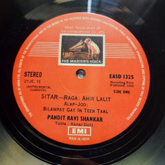 Ravi Shankar - Two RāGa Moods (Vinyl)