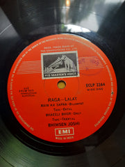 Bhimsen Joshi - Raga Lalit • Raga Shudh-Kalyan (Vinyl)