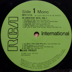 Elvis Presley - 20 Greatest Hits Vol. 1 (Vinyl)