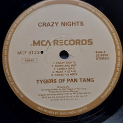 Tygers Of Pan Tang - Crazy Nights (Vinyl)