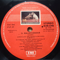 S. Balachander - Marvellous Melakarta Melodies - Album 4 (Vinyl)