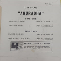 Lata Mangeshkar, Pt. Ravi Shankar - Anuradha (45-RPM)