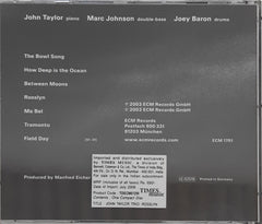 John Taylor (2) / Marc Johnson (2) / Joey Baron - Rosslyn (CD)