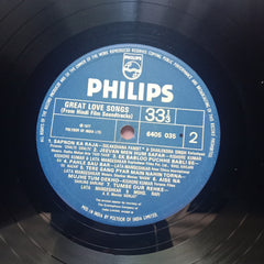 Various  - Great Love Songs (Vinyl)