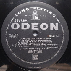 Rabindranath Tagore - The Voice Of Rabindranath Tagore In Songs And Recitations (Vinyl)