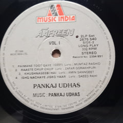 Pankaj Udhas  - Music India'S Aafreen (Vinyl)
