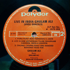 Ghulam Ali  - Live In India (Urdu Ghazals) (Vinyl)
