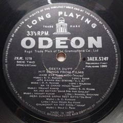 Geeta Dutt  - Hit Songs From Films (Vinyl)