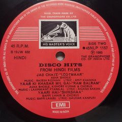 Various  - Disco Hits From Hindi Films (Vinyl)