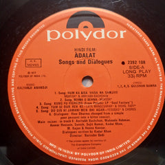 Kalyanji-Anandji - Adalat (Vinyl)