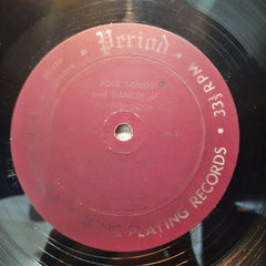 Deben Bhattacharya - Folk Songs And Dances Of North India (Vinyl)